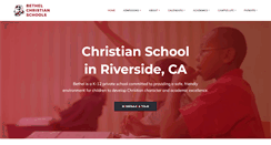 Desktop Screenshot of bethelchristianschools.com